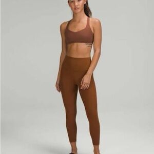 Lululemon Align Ribbed Brown Leggings - 6